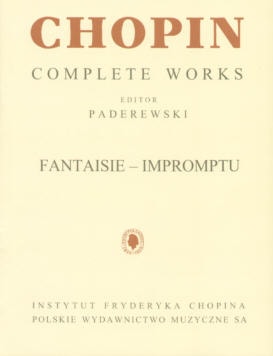 Chopin: Fantasie Impromptu in C# Minor Opus 66 for Piano published by PWM