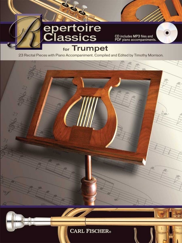 Repertoire Classics - Trumpet published by Carl Fischer (Book & CD)