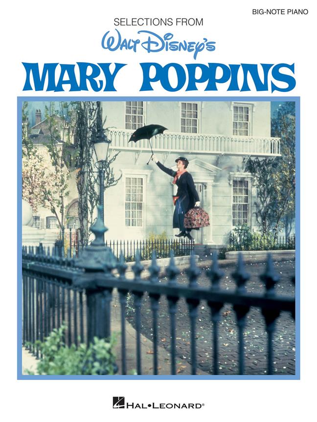 Mary Poppins Big note Piano published by Hal Leonard