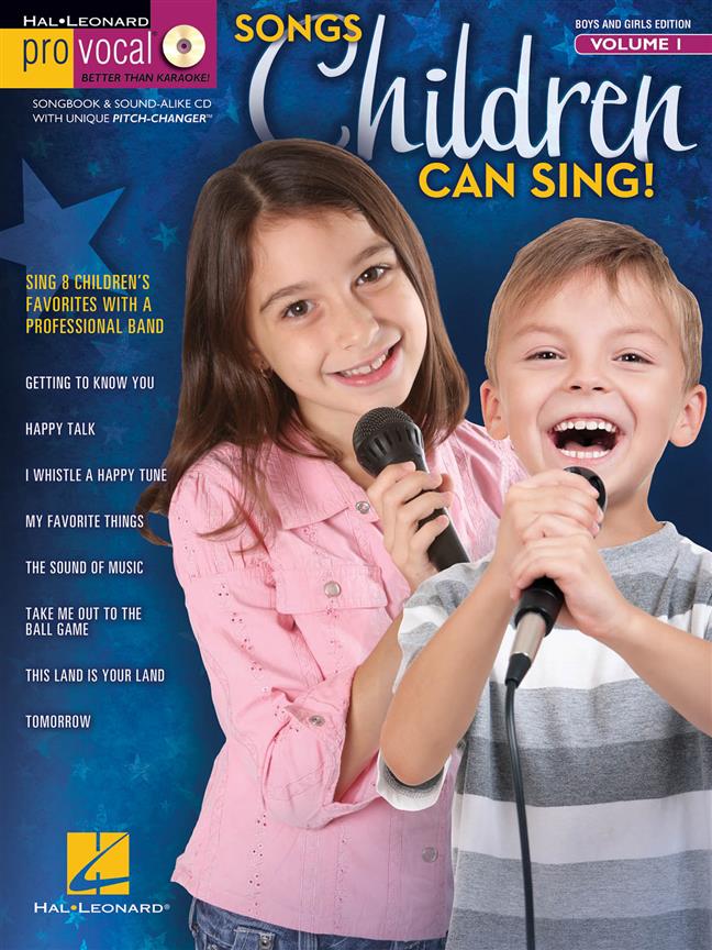Songs Children Can Sing! published by Hal Leonard (Book & CD)