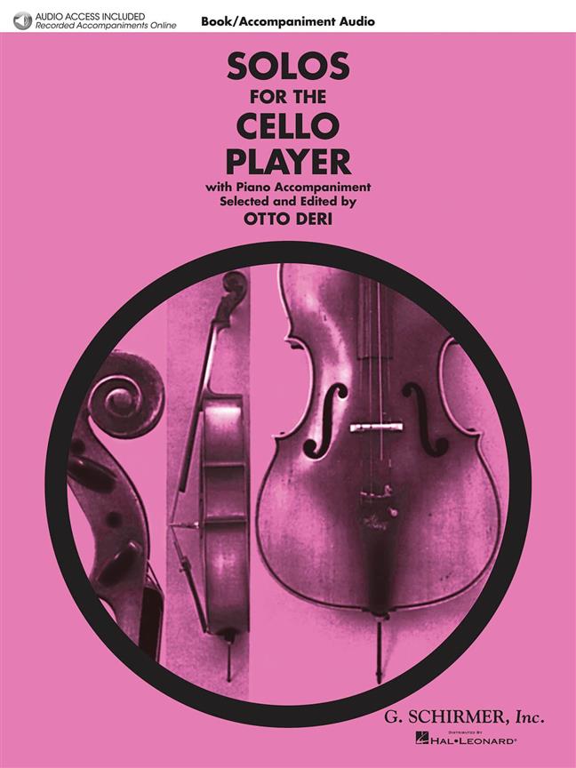 Solos For The Cello Player published by Schirmer (Book/Online Audio)
