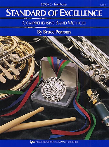 Standard Of Excellence: Comprehensive Band Method Book 2 (Trombone Bass Clef) published by KJOS