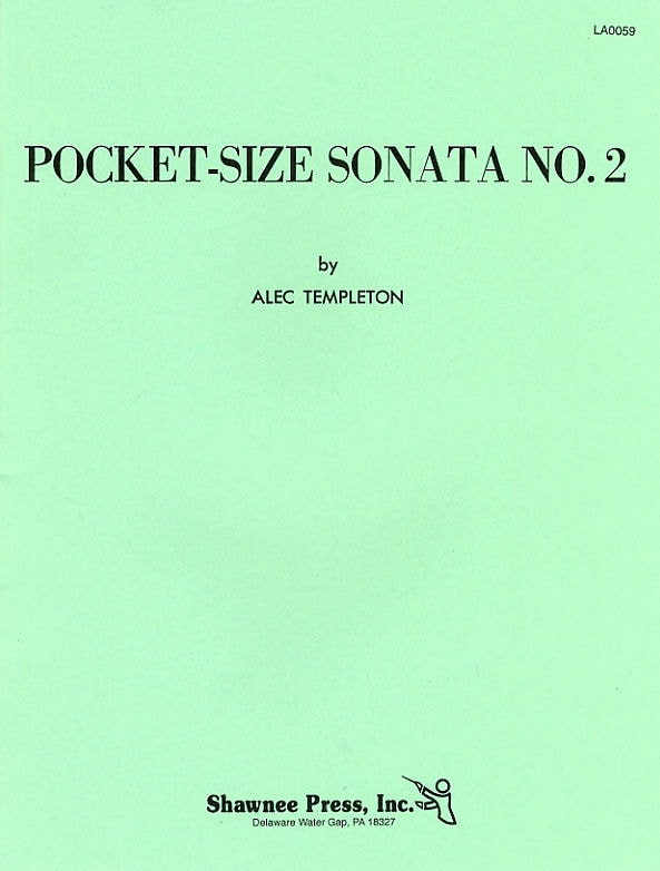 Templeton: Pocket-size Sonata No. 2 for Clarinet published by Shawnee