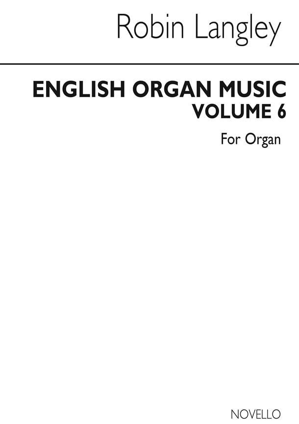 English Organ Music Volume 6 published by Novello