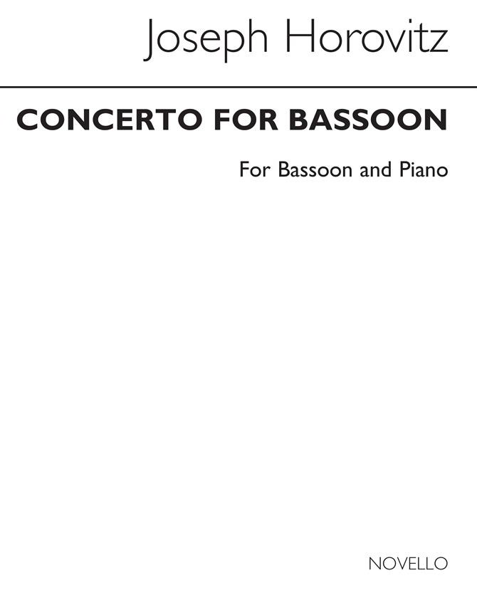 Horovitz: Concerto for Bassoon published by Novello