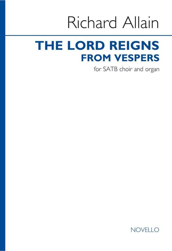 Allain: The Lord Reigns SATB published by Novello