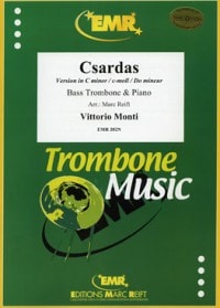 Monti: Czardas for Bass Trombone published by EMR
