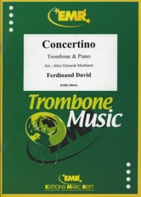 David: Concertino in Eb Opus 4 for Trombone published by EMR