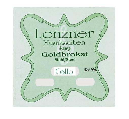 Optima (Lenzner) Goldbrokat Cello A String - Size 4/4