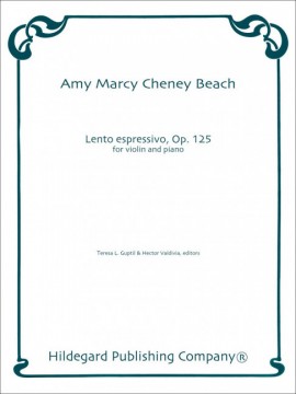Beach: Lento Espressivo for Violin published by Hildegard
