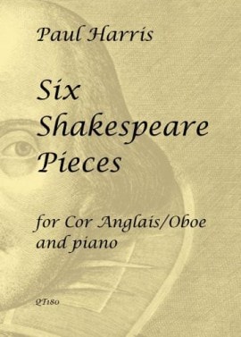 Harris: Six Shakespeare Pieces for Oboe published by Queens Temple