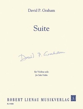 Graham: Suite for Solo Violin published by Robert Lienau