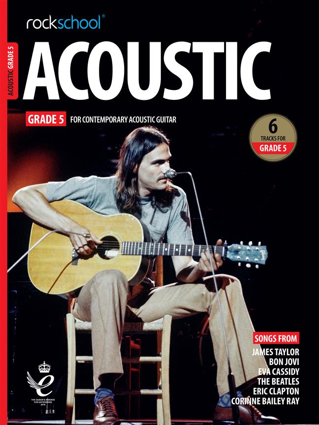 Rockschool Acoustic Guitar - Grade 5 (2019+) (Book/Online Audio)