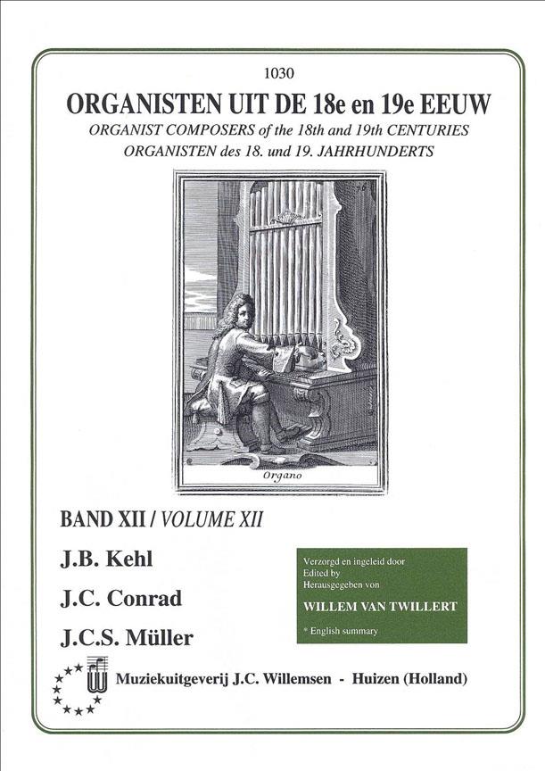 Organists of the 18th & 19th Century Volume 12 published by Willemsen