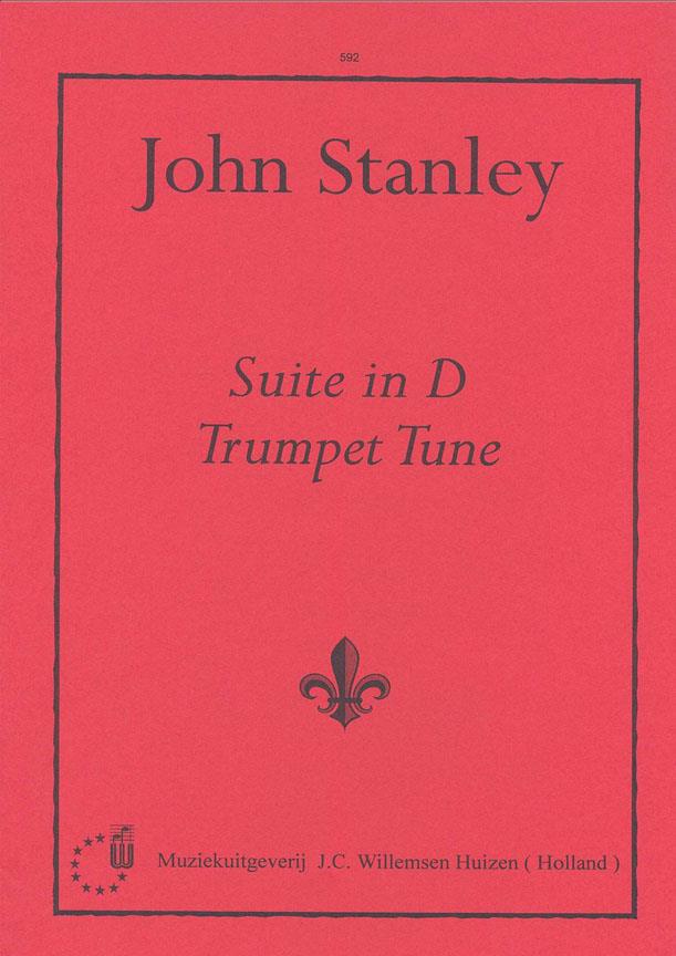 Stanley: Suite in D for Organ published by Willemsen