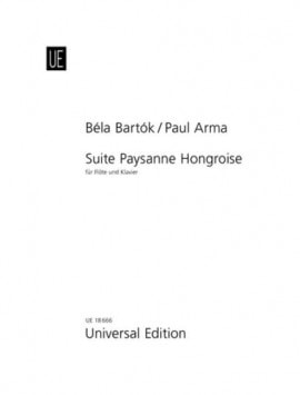 Bartok: Suite paysanne hongroise for Flute published by Universal