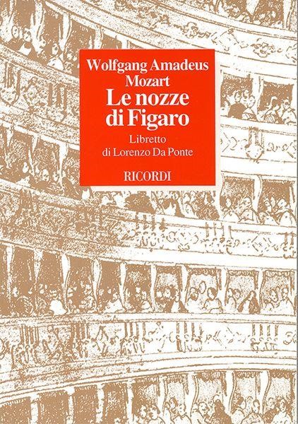 Mozart: Marriage of Figaro published by Ricordi - Libretto