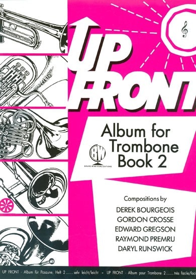 Up Front Album 2 for Trombone (Treble Clef) published by Brasswind