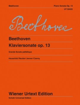 Beethoven: Sonata in C min Opus 13 (Pathetique) for Piano published by Wiener Urtext