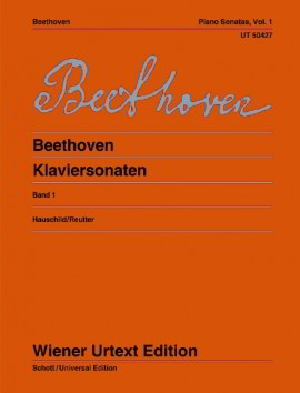 Beethoven: Piano Sonatas Volume 1 published by Wiener Urtext