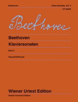 Beethoven: Piano Sonatas Volume 3 published by Wiener Urtext