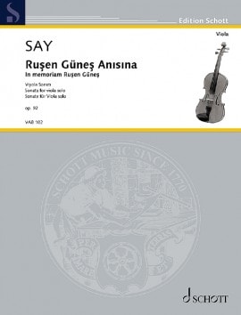 Say: In memoriam Ruşen Gneş for Viola published by Schott
