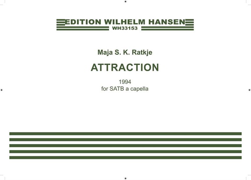 Ratkje: Attraction SSAATTBB published by Hansen