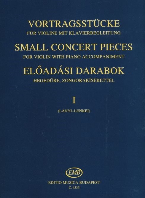 Small Concert Pieces 1 for Violin published by EMB
