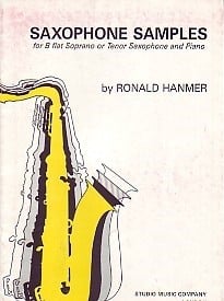 Hanmer: Saxophone Samples for Tenor Saxophone published by Studio Music