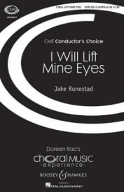 Runestad: I Will Lift Mine Eyes for SATB choir published by Boosey & Hawkes
