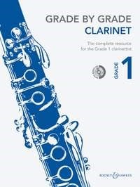 Grade by Grade Clarinet - Grade 1 published by Boosey & Hawkes (Book & CD)