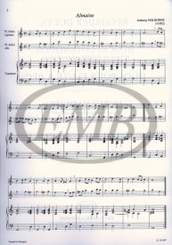Recorder Duets (descant and treble recorder) published by EMB