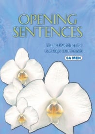 Opening Sentences - SA/Men published by Mayhew