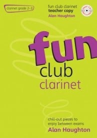 Fun Club Clarinet Grade 2 to 3 - Teacher Book published by Mayhew (Book & CD)