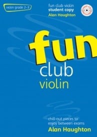 Fun Club Violin Grade 2 to 3 - Student Book published by Mayhew (Book & CD)