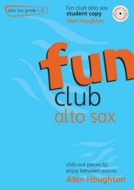 Fun Club Alto Saxophone Grade 1 to 2 - Student Book published by Mayhew (Book & CD)