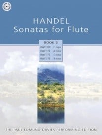Handel: Sonatas Volume 3 for Flute published by Mayhew (Book & CD)