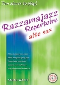 Razzamajazz Repertoire - Alto Saxophone published by Mayhew (Book & CD)