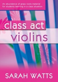 Class Act Violin - Student Book published by Mayhew