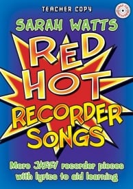 Red Hot Recorder Songs - Teacher Book published by Mayhew (Book & CD)