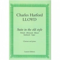 Lloyd: Suite In The Old Style for Clarinet published by Lazarus