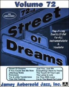 Aebersold 72: Street Of Dreams for All Instruments (Book & CD)