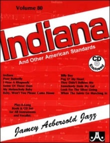 Aebersold 80: Indiana for All Instruments (Book & CD)