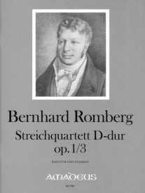 Romberg: String Quartet in D Major Opus 1 / 3 published by Amadeus