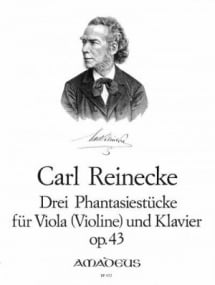 Reinecke: 3 Phantasiestuecke Opus 43 for Viola published by Amadeus