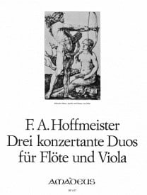 Hoffmeister: 3 Duos Concertante for Flute & Viola published by Amadeus
