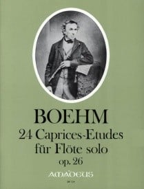Boehm: 24 Caprice-Etudes Opus 26 for Flute published by Amadeus