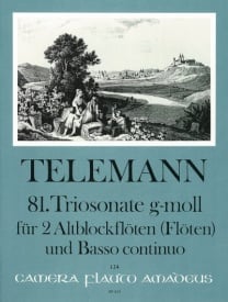 Telemann: Trio Sonata in G Minor TWV 42:e11 published by Amadeus