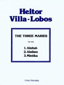 Villa-Lobos: The Three Maries for Piano published by Carl Fischer