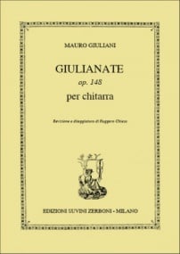 Giuliani: Giuliante Opus 148 for Guitar published by Suvini Zerboni